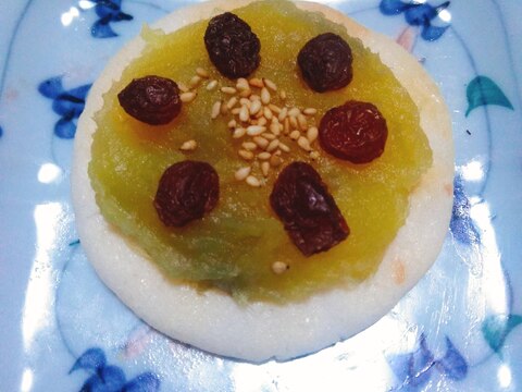 さつまいもペーストのおせんべい